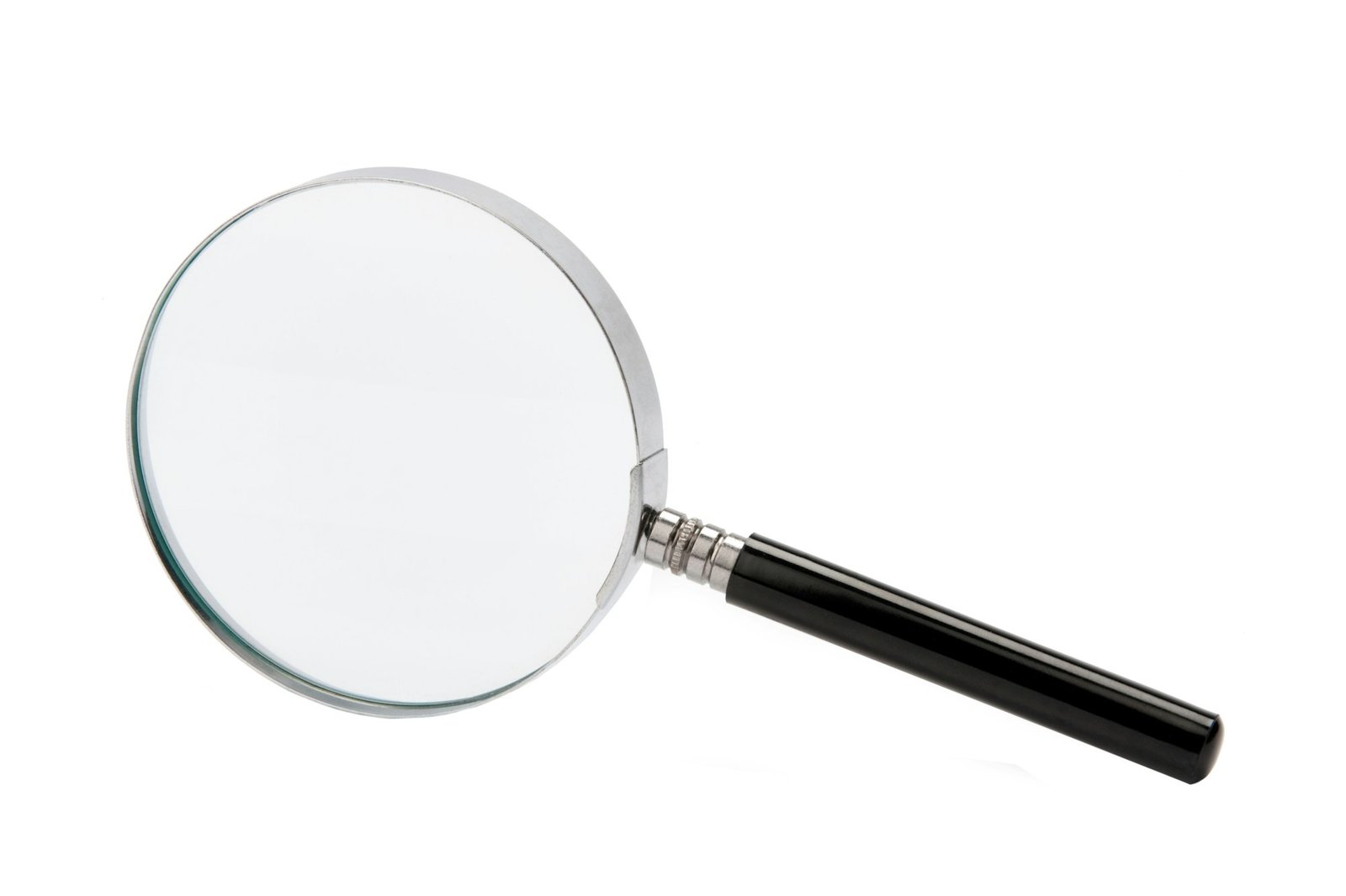 Magnifying glass - Isolated on white